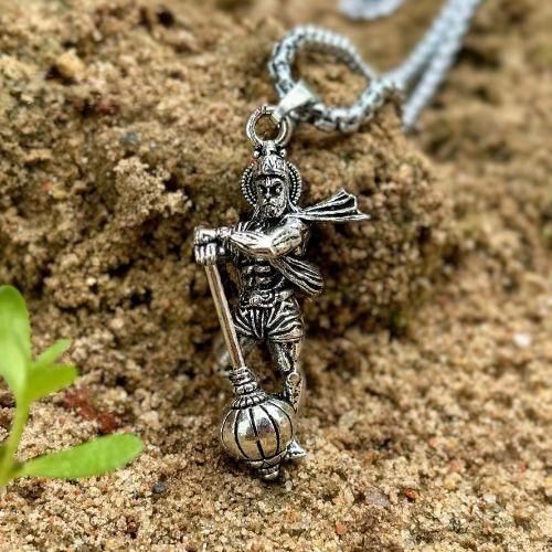 🔥 Lord Hanuman Pendant Set – Strength, Devotion & Power! 🙏✨Buy 1 Get 3 Free! 🔥